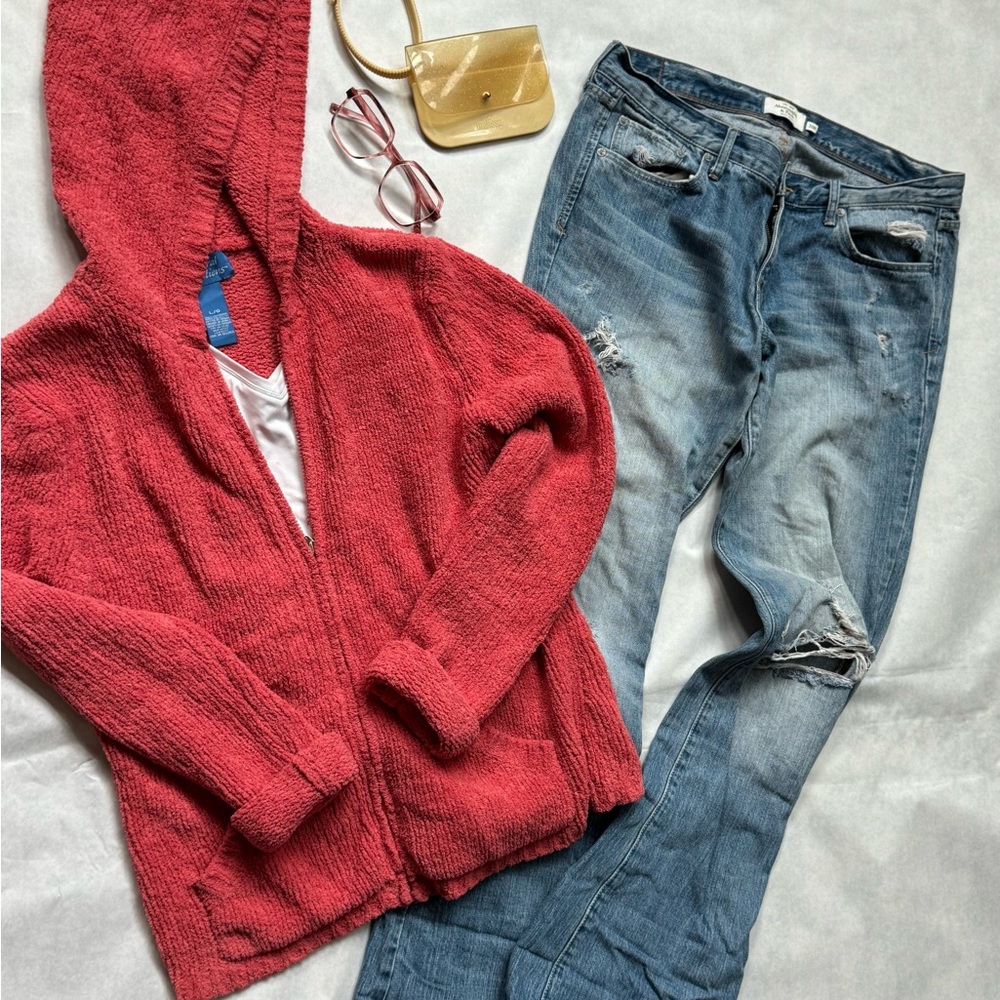 HOODED SWEATER -L